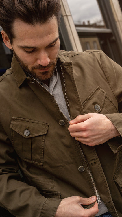 Alan Paine Knitwear Parkstone Jacket