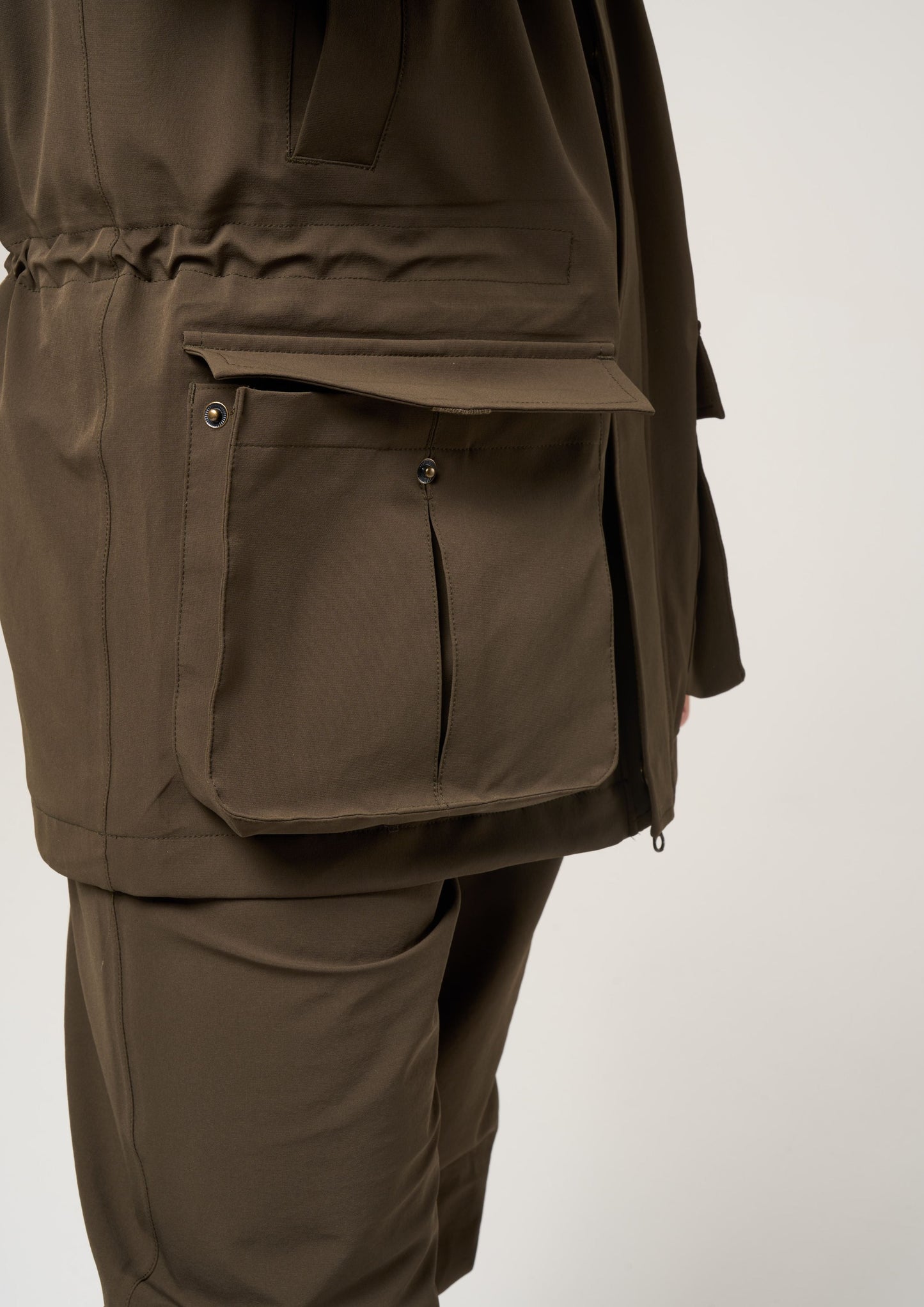 Lockwood Men's Shooting Coat In Olive