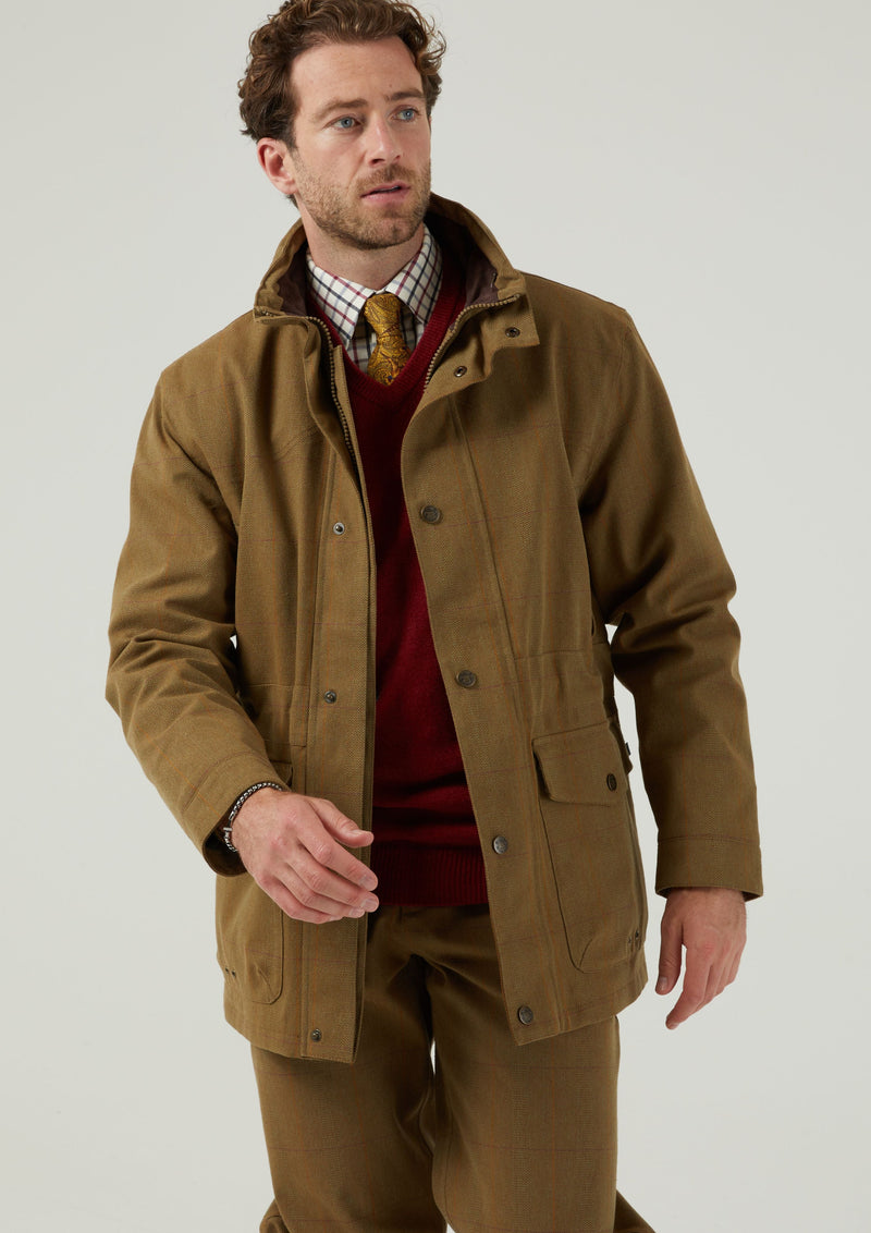 Axford Men's Waterproof Lightweight Field Coat In Aspen 