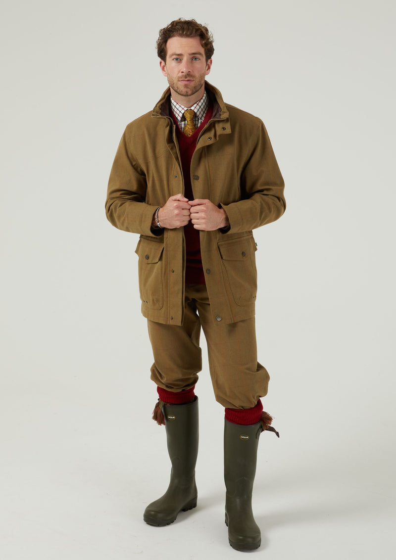 Axford Men's Waterproof Lightweight Field Coat In Aspen 