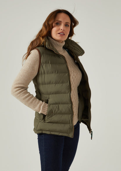 Calsall Ladies Olive Gilet