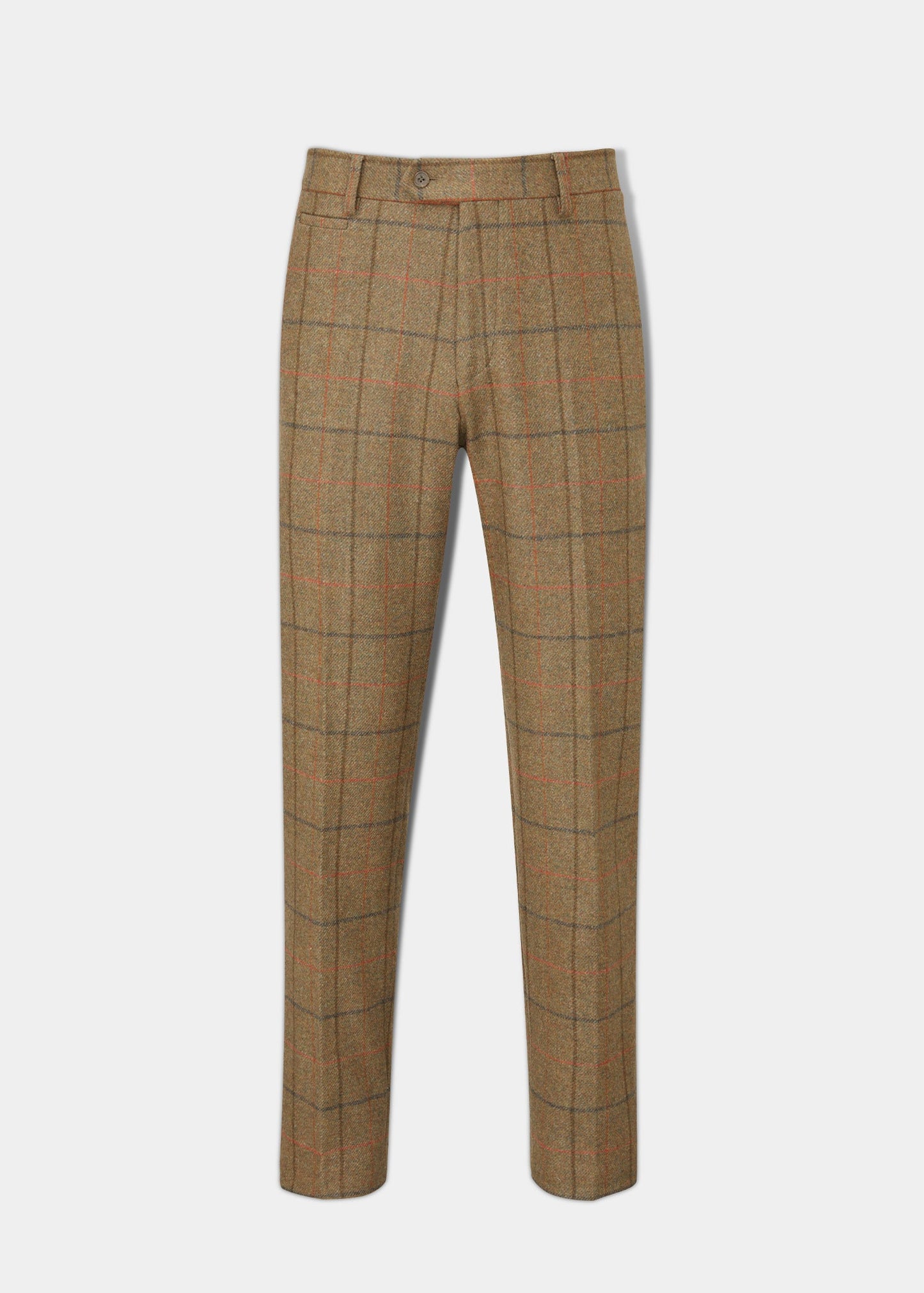 Combrook Men's Tweed Trousers In Thyme