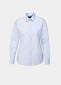 Lawen White Cotton Shirt With Blue Floral Design