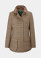 Surrey Ladies Tweed Coat In Sycamore